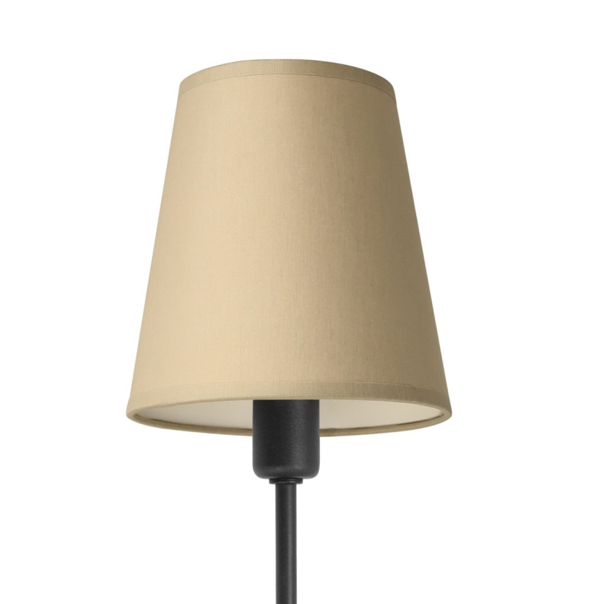 Lustre sur tige MADELA 5xE14/40W/230V beige/noir