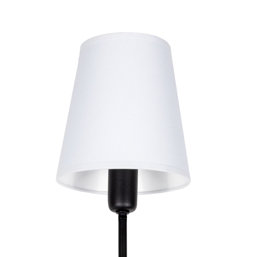 Lustre sur tige MADELA 5xE14/40W/230V blanc/noir