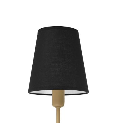 Lustre sur tige MADELA 5xE14/40W/230V noir/beige