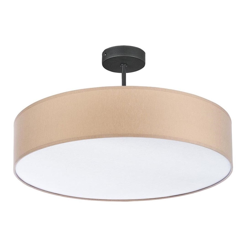 Lustre sur tige RONDO 4xE27/15W/230V d. 60 cm beige