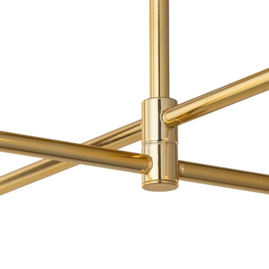 Lustre sur tige SARIUS 4xG9/6W/230V doré