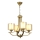 Lustre suspendu NOVARA 4xE27/40W/230V, finition bronze