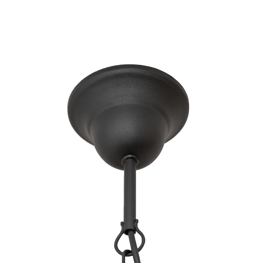 Lustre suspendu sur chaîne MALBO 8xE14/10W/230V noir