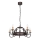 Lustre suspendu sur chaîne REN 5xE14/15W/230V