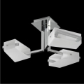 Luxera 1595 - Verre de rechange pour suspension RONDA G9