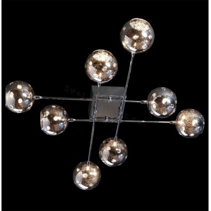 LUXERA 46036 - Plafonnier CRONOS 8xG9/60W/230V