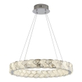 LUXERA 46156 - Suspension LED sur câble LARUNA LED/38W/230V/4000K chrome mat