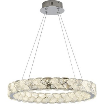LUXERA 46156 - Suspension LED sur câble LARUNA LED/38W/230V/4000K chrome mat