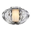 Luxera 64369 - Plafonnier SENZA 1xE27/60W/230V