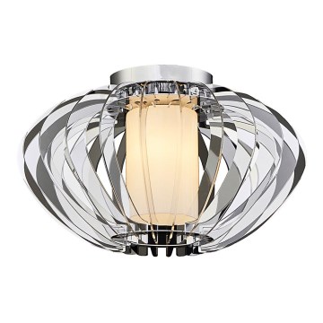 Luxera 64369 - Plafonnier SENZA 1xE27/60W/230V
