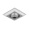 LUXERA 71022 - Luminaire encastrable ELEGANT 1xGU10/50W/230V