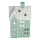 Maison de bougies en porcelaine 11,1 cm menthe