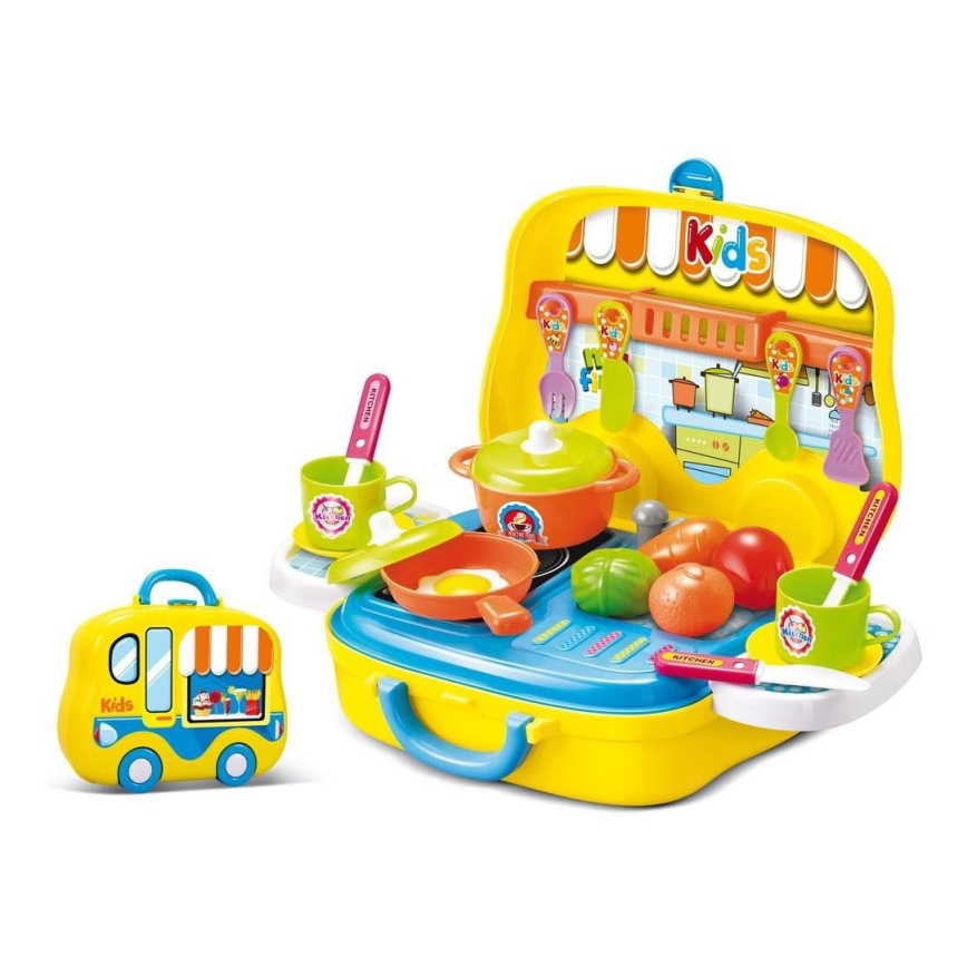 malettes Accessoire Cuisine Enfant 30pcs - Sans