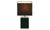 Markslöjd 102498 - Lampe de table BARA 1xE14/40W/230V marron