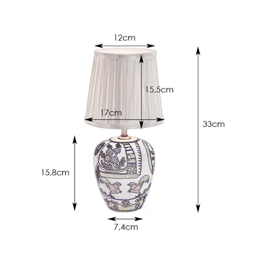 Markslöjd 104999 - Lampe de table GÖTEBORG 1xE14/40W/230V