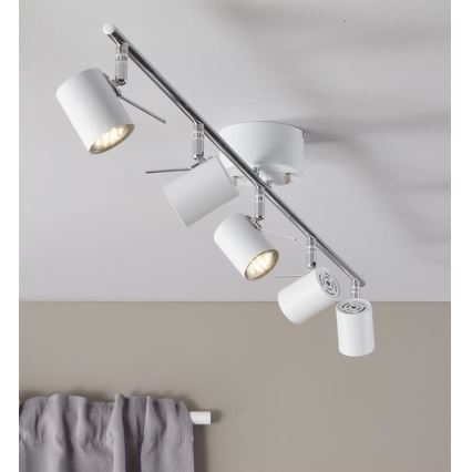 Markslöjd 105487 - Spot LED HYSSNA 5xGU10/3W/230V