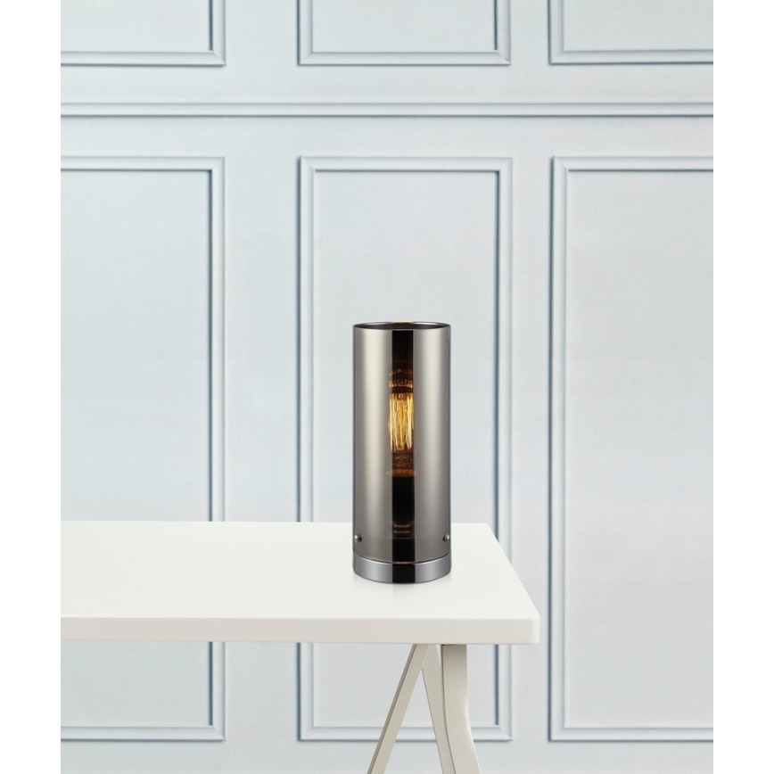 Markslöjd 106076 - Lampe de table STORM 1xE27/40W/230V