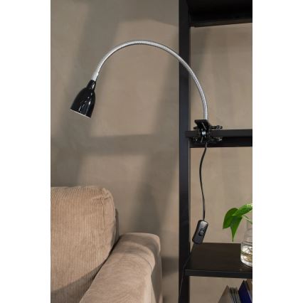 Markslöjd 106092 - Lampe de table à pince LED TULIP LED/3W/230V noir