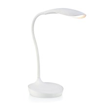 Markslöjd 106093 - Lampe de table LED dimmable avec USB SWAN LED/4,6W/230V