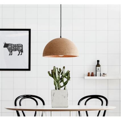 Markslöjd 106486 - Suspension avec fil CORK 1xE27/60W/230V