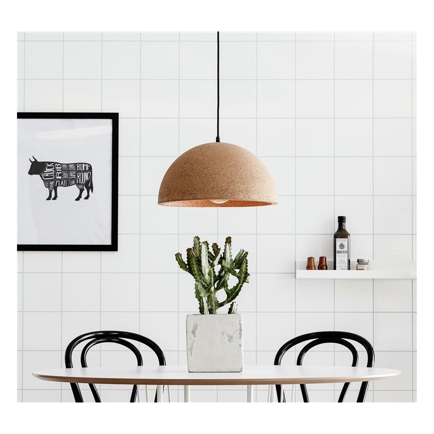 Markslöjd 106486 - Suspension avec fil CORK 1xE27/60W/230V