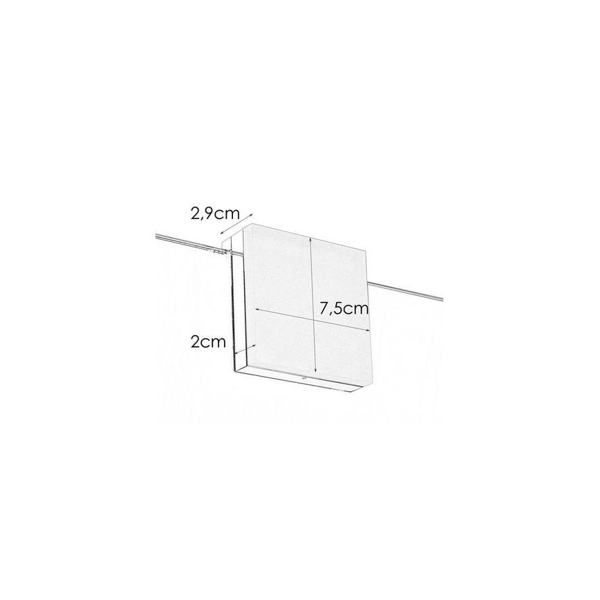 Markslöjd 106579 - Luminaire LED pour miroir de salle de bain AVIGNON LED/5W/230V IP44