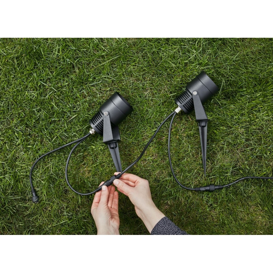 Markslöjd 106931 - Lampadaire LED extérieur GARDEN24 LED/9W/24V IP44