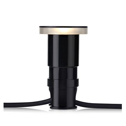 Markslöjd 106935 - Luminaire LED encastré d'extérieur GARDEN24 LED/3W/24V IP44 noir