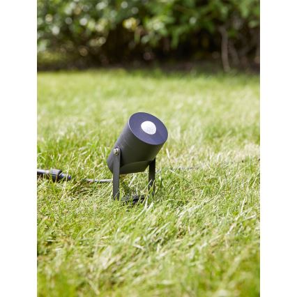Markslöjd 106940 - Détecteur de mouvement PIR et capteur crépusculaire pour extérieur GARDEN24 IP44, noir