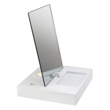 Markslöjd 107057 - Miroir cosmétique LED à intensité variable REFLECT LED/5W/230V 2xUSB