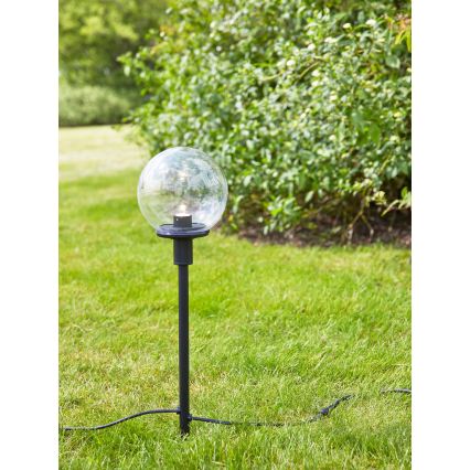 Markslöjd 107283 - Lampe d'extérieur LED GARDEN24 LED/3W/24V 81 cm IP44 noir/transparent