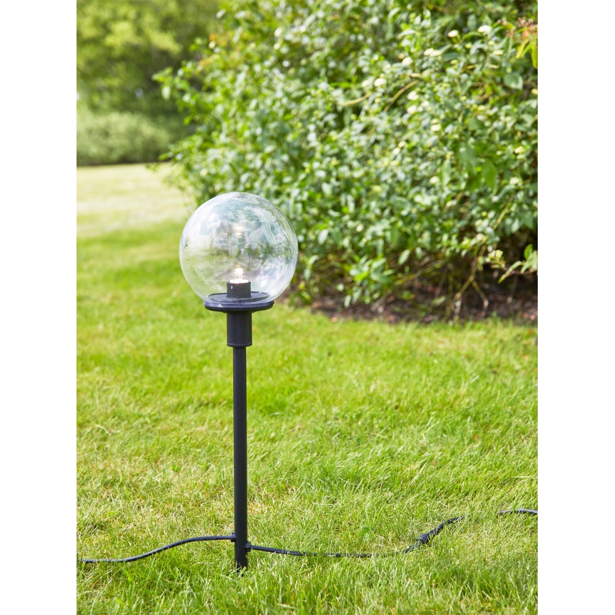 Markslöjd 107283 - Lampe d'extérieur LED GARDEN24 LED/3W/24V 81 cm IP44 noir/transparent