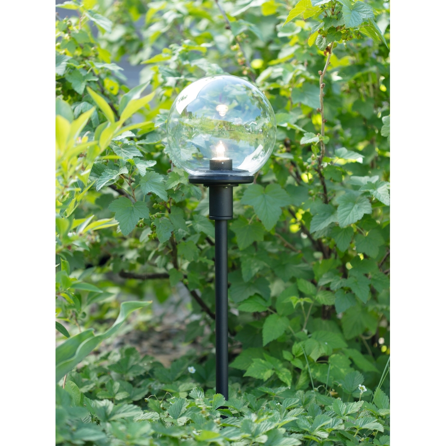 Markslöjd 107283 - Lampe d'extérieur LED GARDEN24 LED/3W/24V 81 cm IP44 noir/transparent
