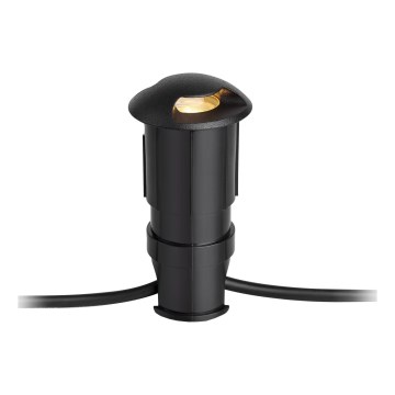Markslöjd 107289 - Luminaire encastré d'extérieur LED GARDEN24 LED/0,8W/24V IP44 noir
