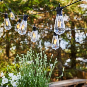 Markslöjd 107293 - Guirlande décorative d'extérieur à LED GIRLANDA GARDEN 10xLED 5,5m IP44