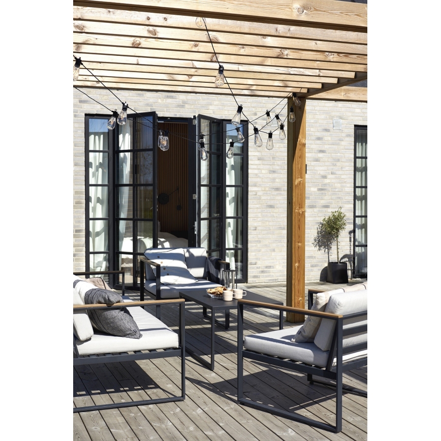 Markslöjd 107293 - Guirlande décorative d'extérieur à LED GIRLANDA GARDEN 10xLED 5,5m IP44