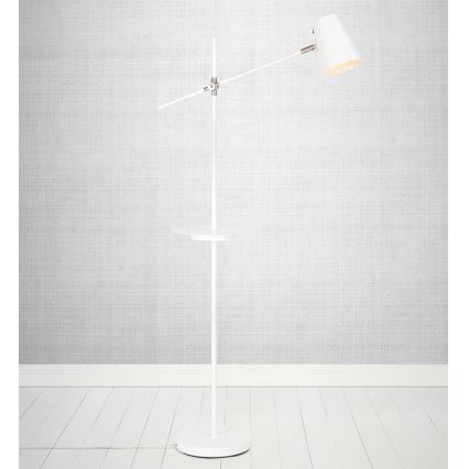 Markslöjd 107308 - Lampadaire avec USB LINEAR 1xE14/40W/230V