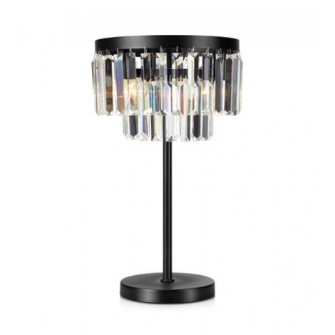 Markslöjd 107773 - Lampe de table en cristal VENTIMIGLIA 3xE14/40W/230V