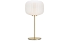Markslöjd 107819 - Lampe de table SOBER 1xE27/60W/230V blanc/laiton