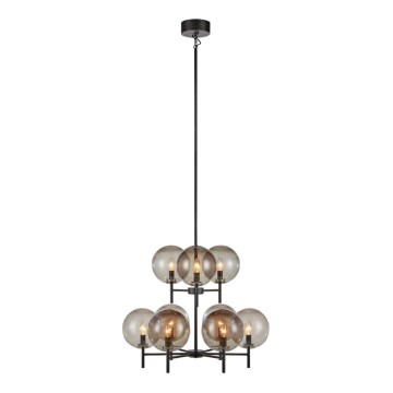 Markslöjd 107921 - Suspension avec tige CROWN 9xE14/20W/230V