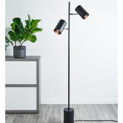 Markslöjd 107949 - Lampadaire TWIN 2xE14/40W/230V
