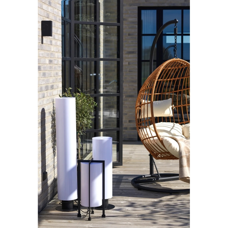 Markslöjd 107986 - Lampe d'extérieur LED GARDEN24 LED/20W/24V 110 cm IP44 noire