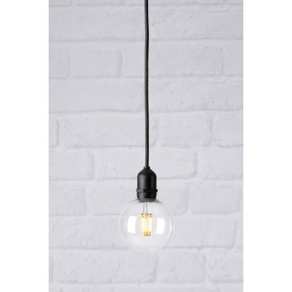 Markslöjd 107989 - Suspension d'extérieur LED GARDEN24 LED/2,86W/24V IP44 noir/transparent