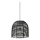 Markslöjd 107990 - Suspension d'extérieur LED GARDEN24 LED/2,86W/24V IP44 rotin/noir