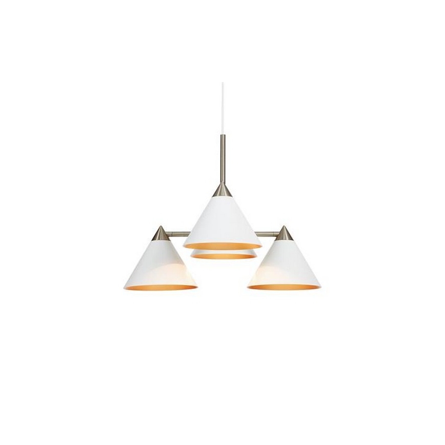 Markslöjd 108077 - Suspension filaire KLINT 4xE14/40W/230V blanc