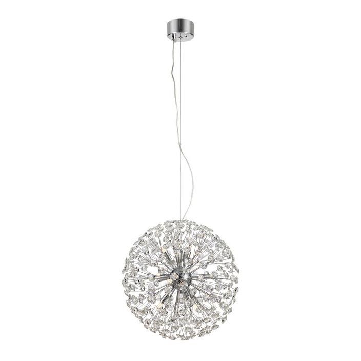 Markslöjd 108101 - Suspension filaire en cristal BOLID 9xG9/20W/230V