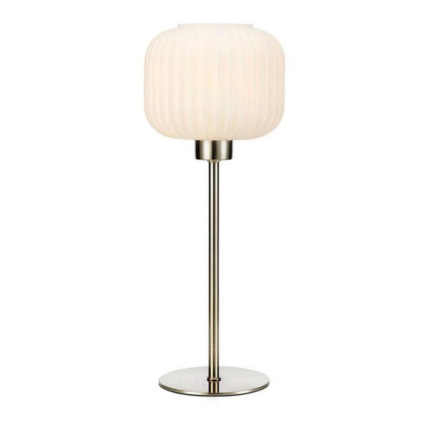 Markslöjd 108121 - Lampe de table SOBER 1xE27/60W/230V mate chromé