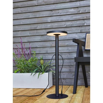 Markslöjd 108173 - Luminaire extérieur LED GARDEN24 LED/5W/24V 75 cm IP44 noir
