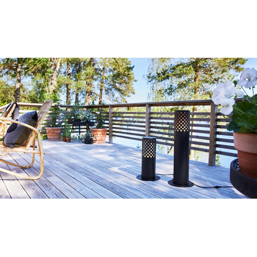 Markslöjd 108174 - Lampe d'extérieur GARDEN24 LED/6W/24V 96 cm IP44 noire