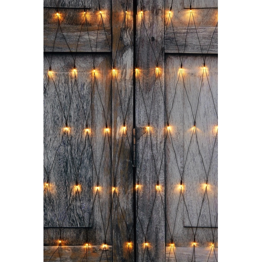 Markslöjd 108178 - Rideau lumineux LED de Noël d'extérieur GARDEN24 160xLED/4W/24V 2x2m blanc chaud